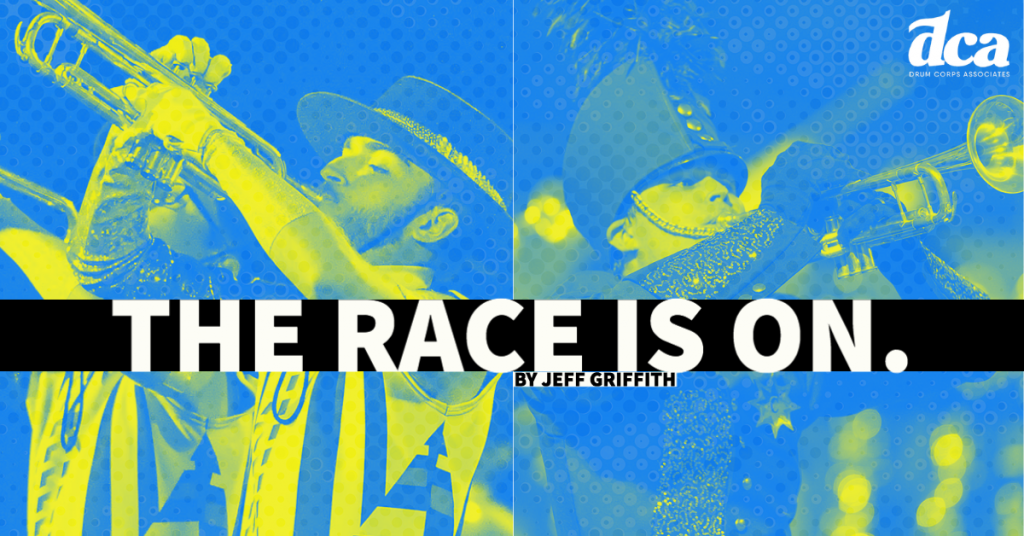 RACE IS ON