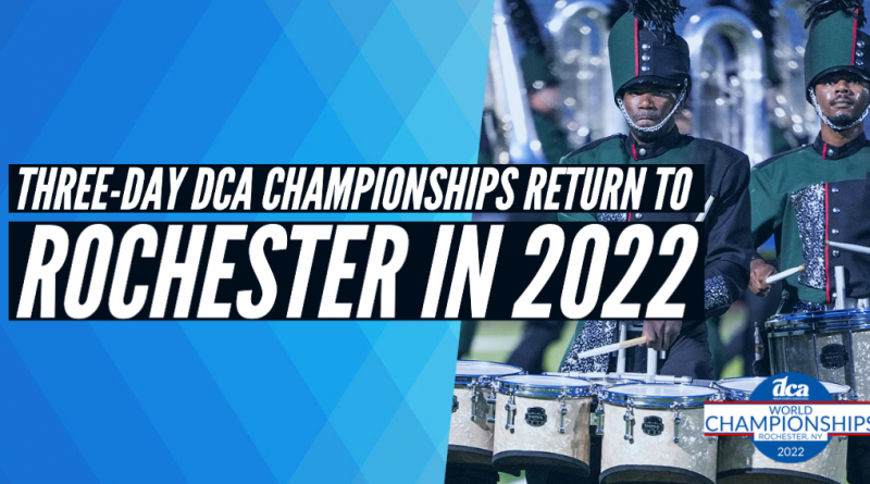Three-Day DCA Championships return to Rochester in 2022