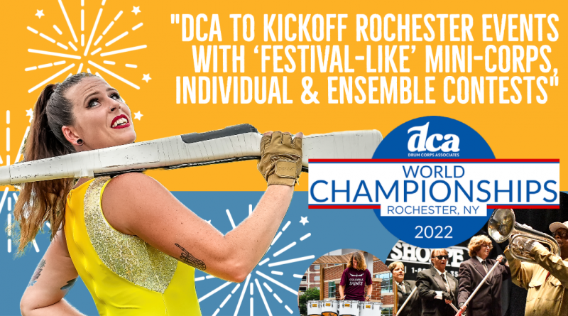 DCA to kick off Rochester events with ‘festival-like’ mini-corps, individual & ensemble contests