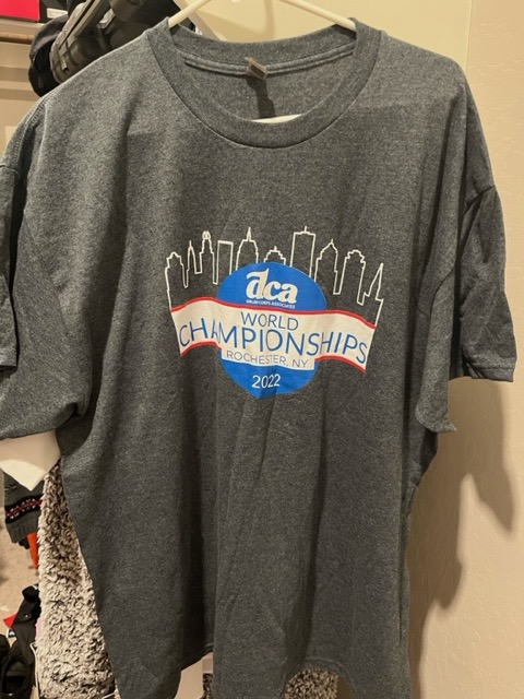 2022 World Championship Shirts T-Shirt 2X-Large – Drum Corps Associates