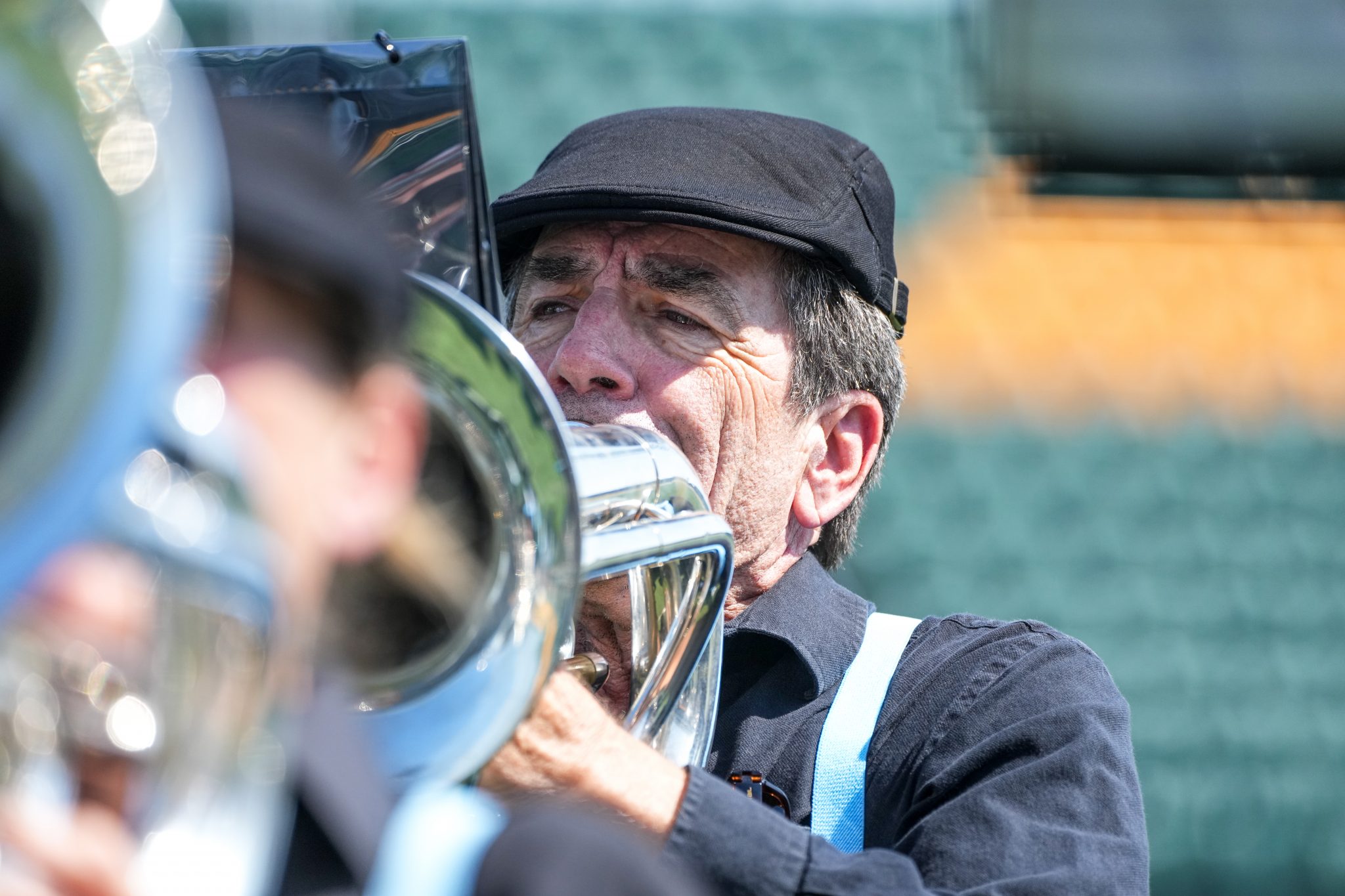 Alumni corps shine at sunny Sunday Spectacular Drum Corps Associates